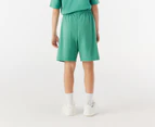 Champion Youth Boys' Jersey Script Shorts - Emerald Sea