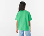 Eve Girl Youth Academy Short Sleeve Tee / T-Shirt / Tshirt - Green