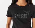 Puma Youth Essentials+ Animal Graphic Tee / T-Shirt / Tshirt - Puma Black