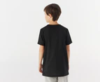 Puma Youth Boys' Active Small Logo Tee / T-Shirt / Tshirt - Puma Black