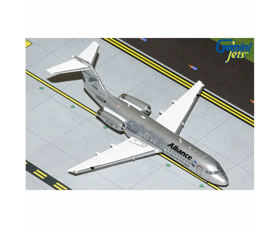 Gemini Jets 1/200 Alliance Airlines Fokker 70 Vickers Vimy VHQQW