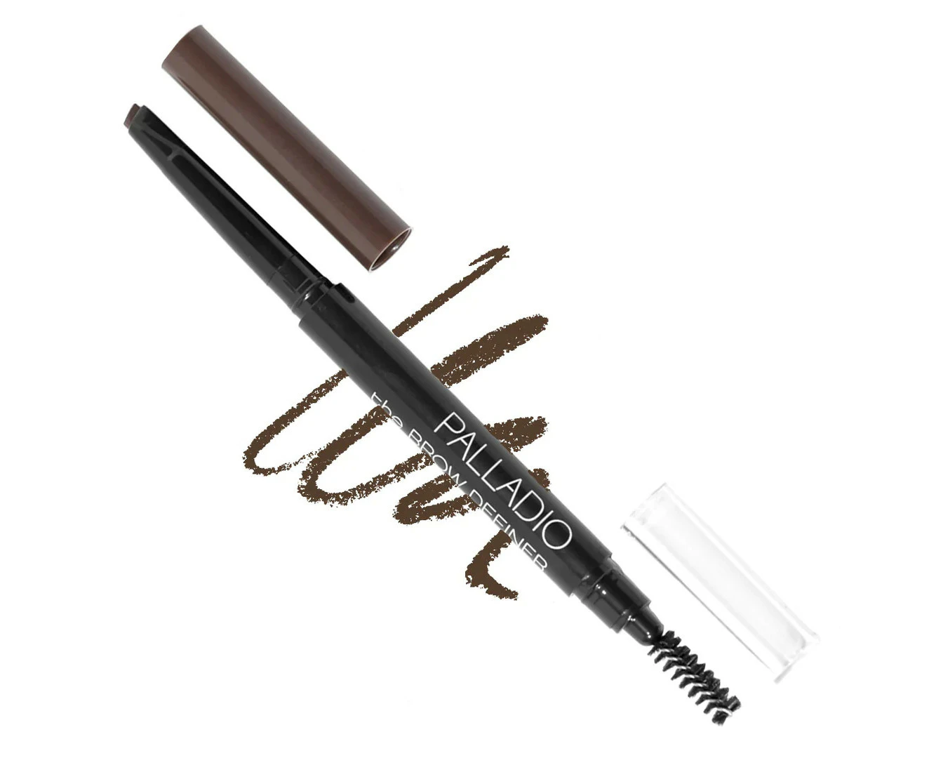 Palladio The Brow Definer Retractable Eyebrow Pencil Dark Brown