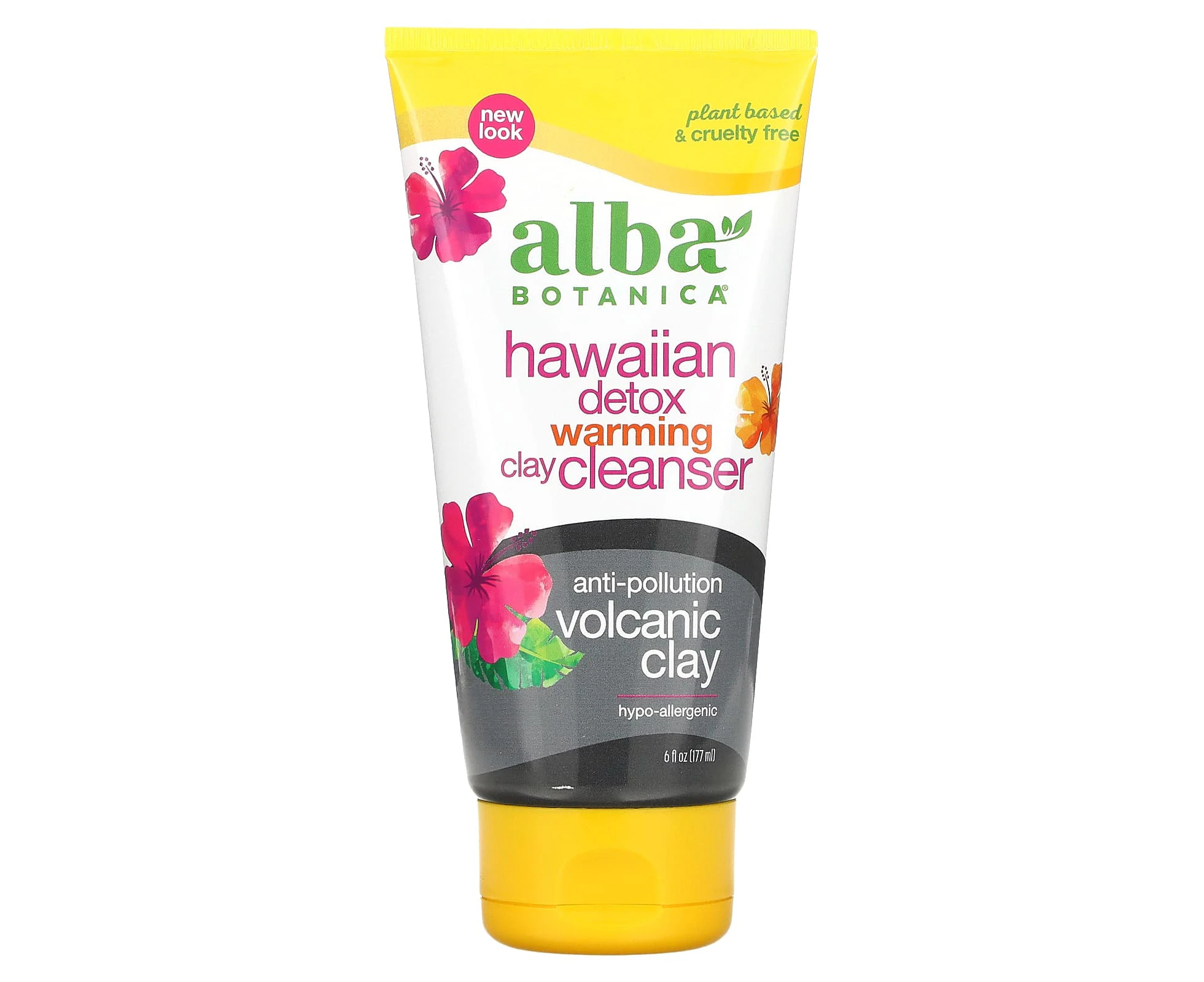 Alba Botanica, Hawaiian Detox Warming Clay Cleanser, 6 fl oz (177 ml)