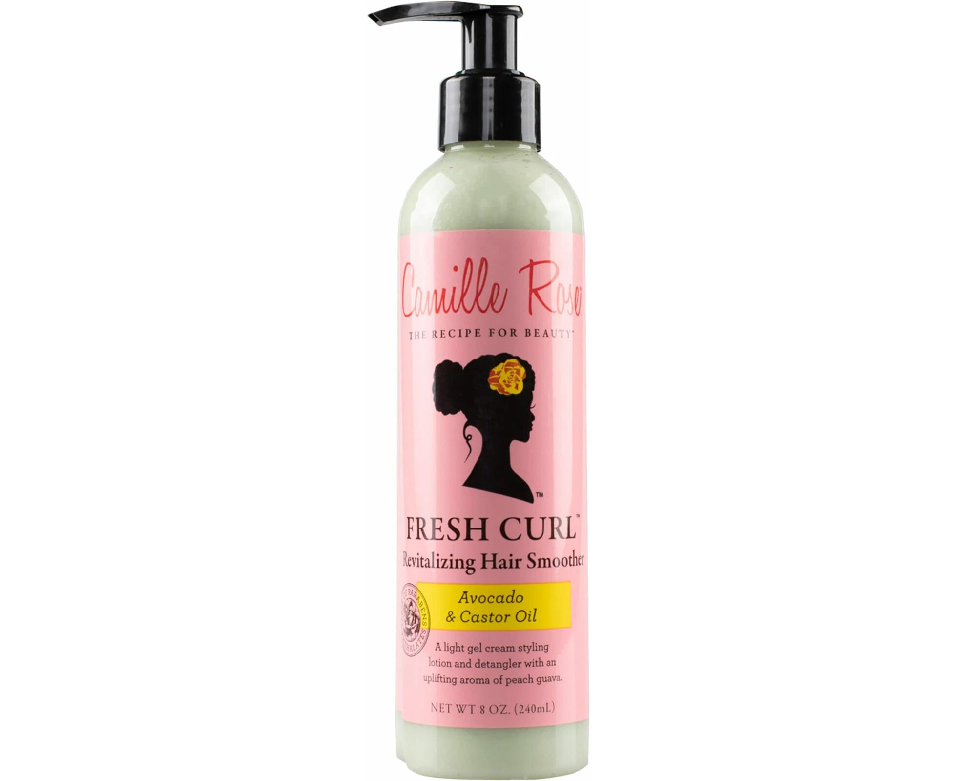 Camille Rose Fresh Curl Revitalizing Hair Smoother Avocado & Castor Oil 240mL (8oz)