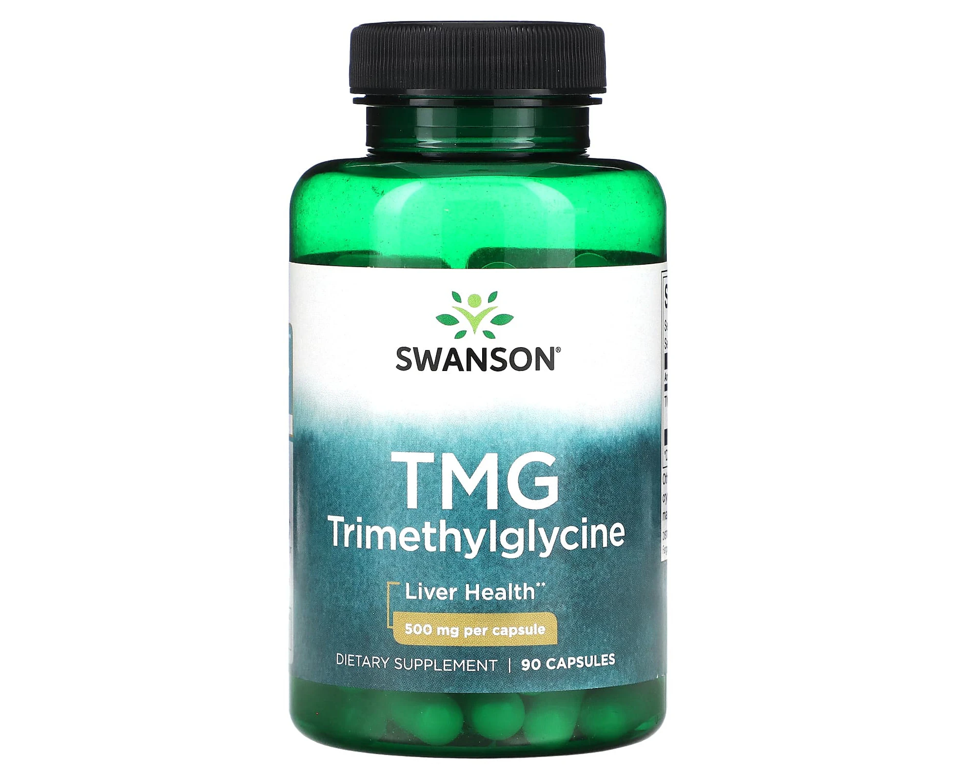 Swanson, TMG Trimethylglycine, 500 mg, 90 Capsules