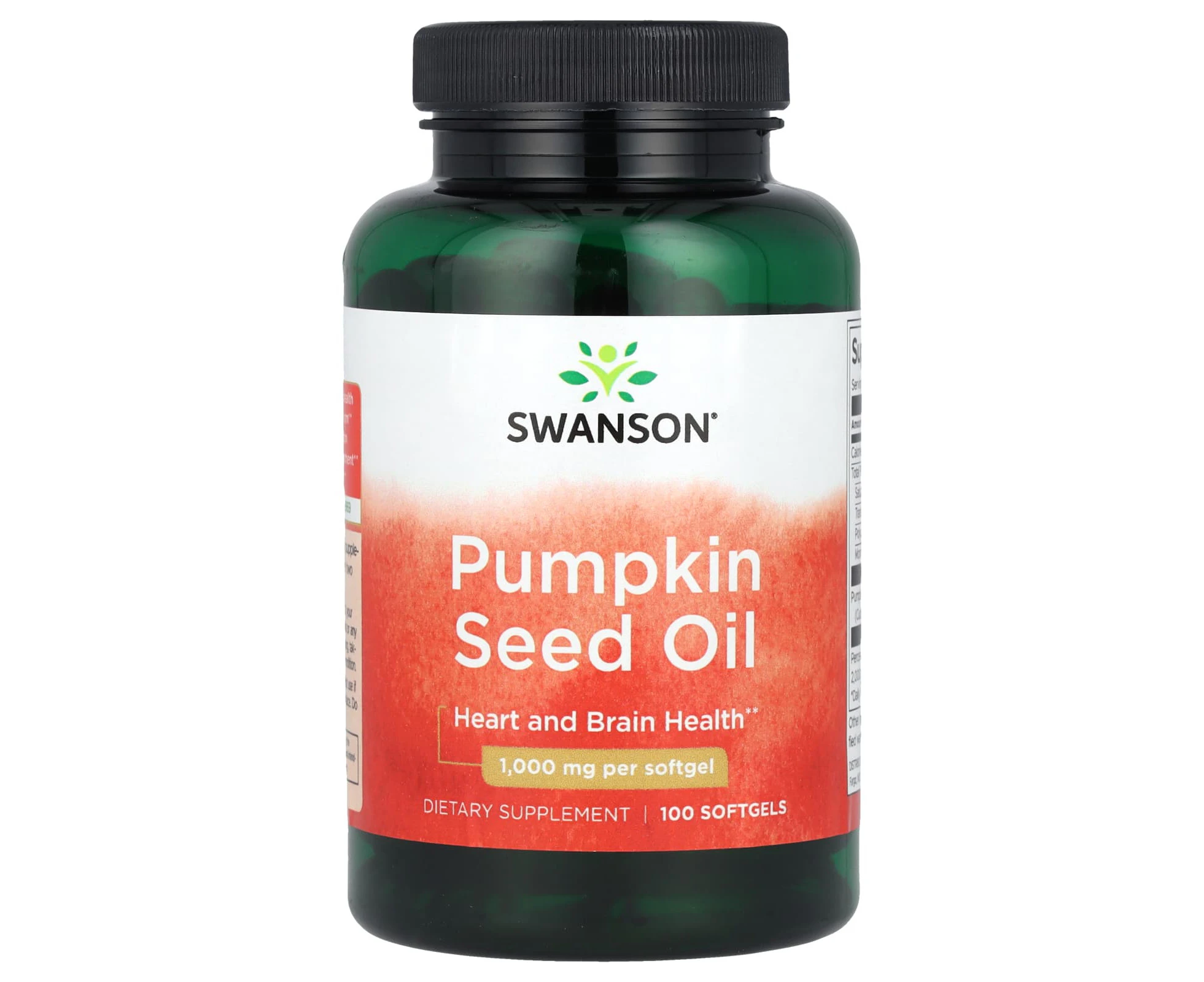 Swanson, Pumpkin Seed Oil, 1,000 mg, 100 Softgels