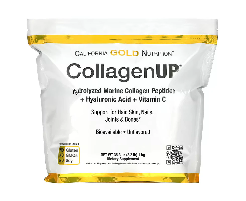 California Gold Nutrition, Hydrolyzed Collagen + Vitamin C, Unflavored