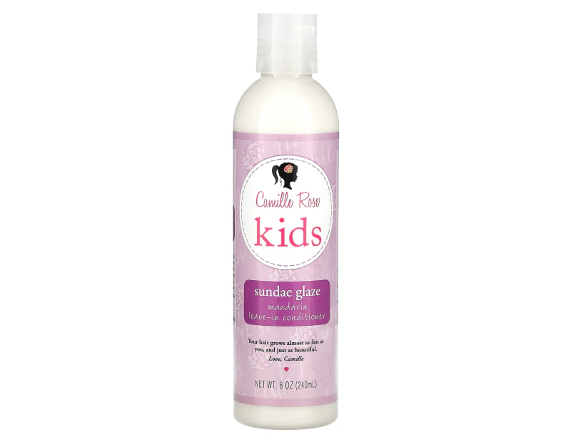 Camille Rose, Kids, Mandarin Leave-in Conditioner, Sundae Glaze, 8 oz (240 ml)