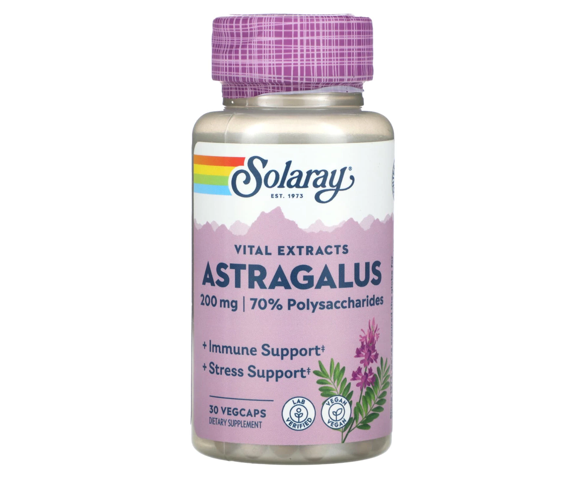 Solaray, Vital Extracts, Astragalus, 200 mg , 30 VegCaps