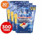 3 x 100pk Finish Powerball Quantum Dishwashing Tabs Lemon Sparkle