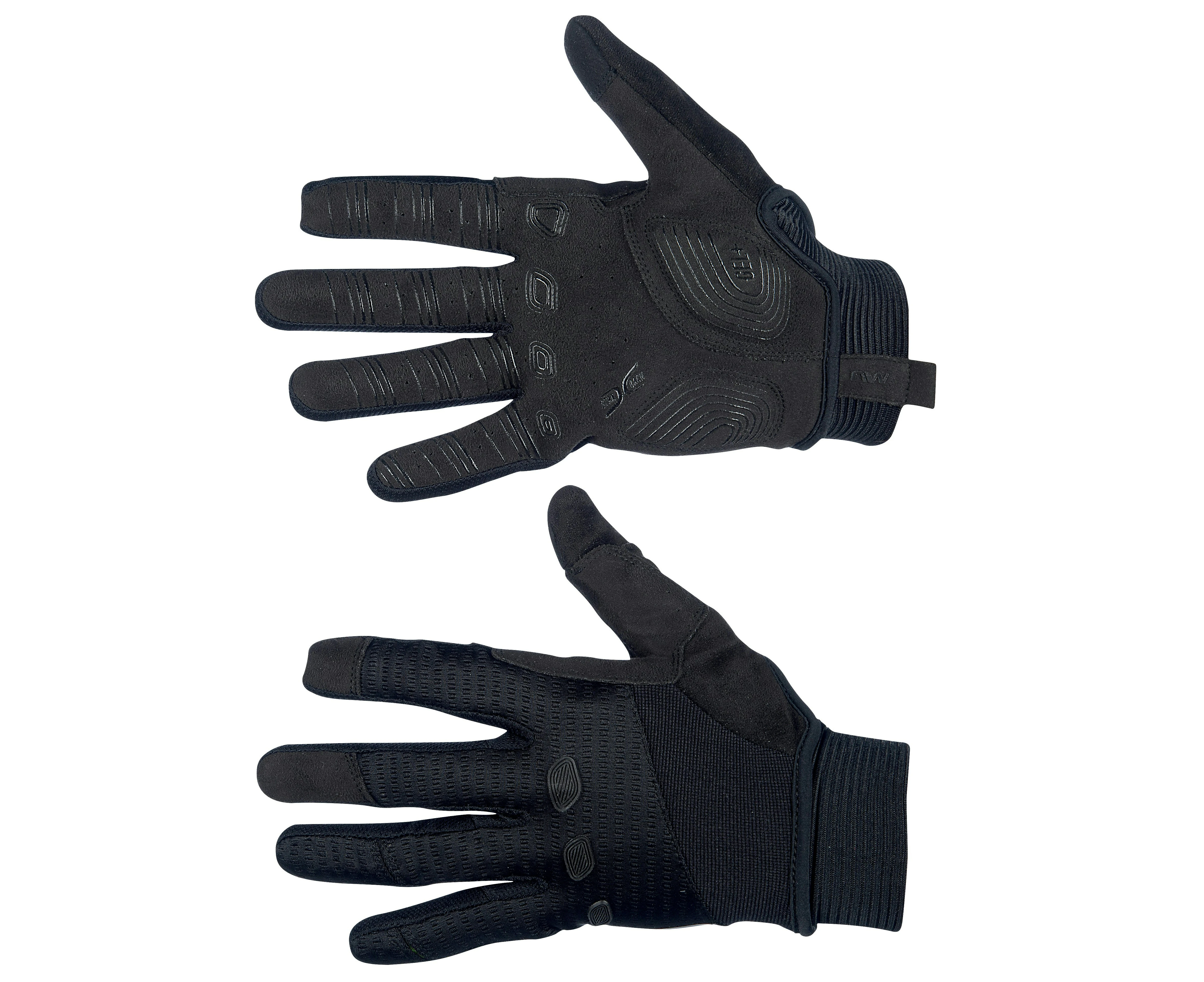 Northwave Unisex Spider Full Finger Gloves - Black