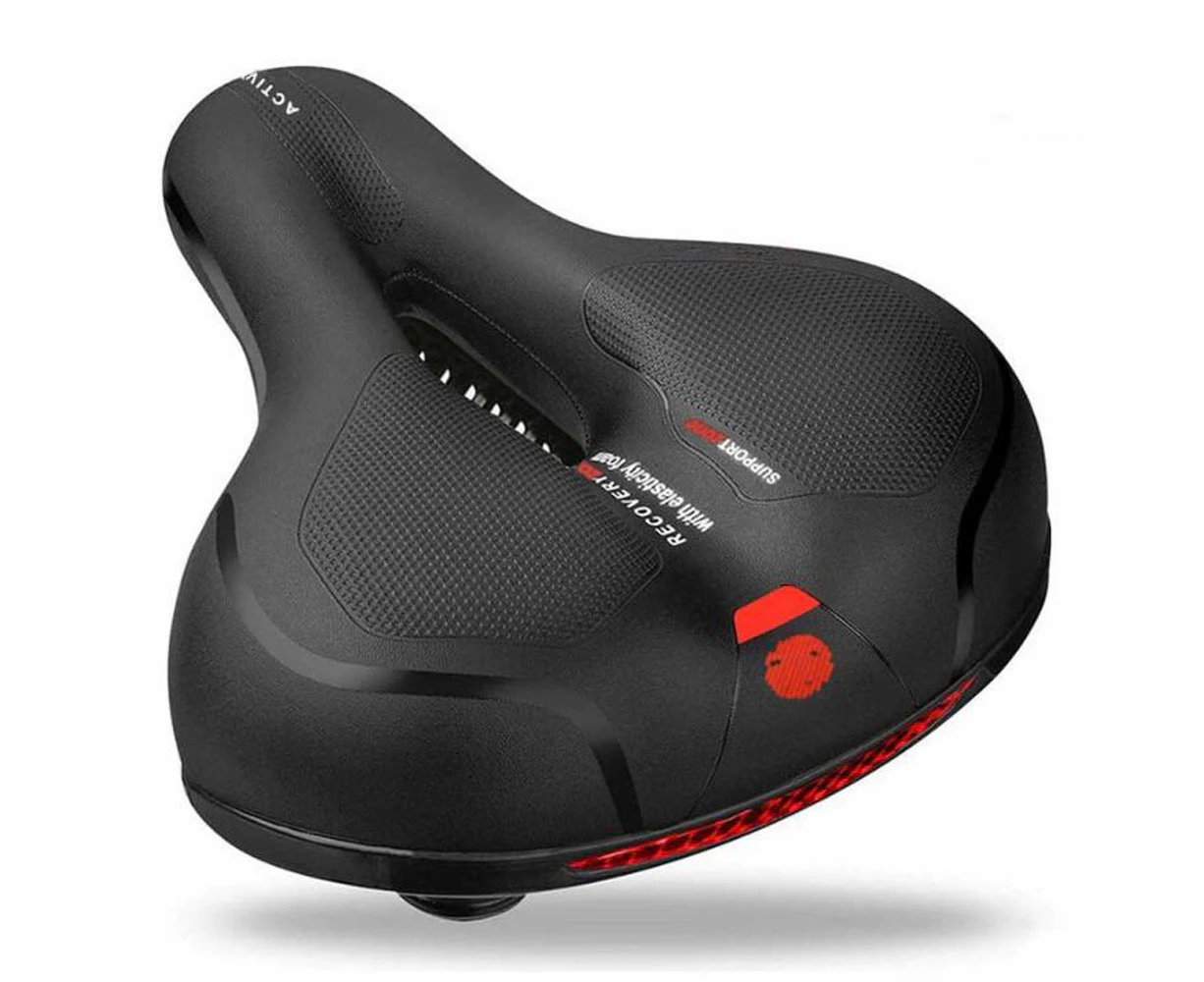 Extra Large Bike Seat, Comfortable Saddle, Swivel Bike, Road Or Sport Bike, Wide Bike Seat Replacement For Men And Women.