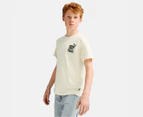 Puma Youth Boys' Essentials+ Mid 90s Graphic Tee / T-Shirt / Tshirt - Alpine Snow