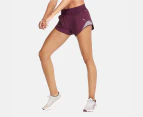 Puma Women's Run 5k Woven 3" Shorts - Grape Wine