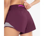 Puma Women's Run 5k Woven 3" Shorts - Grape Wine