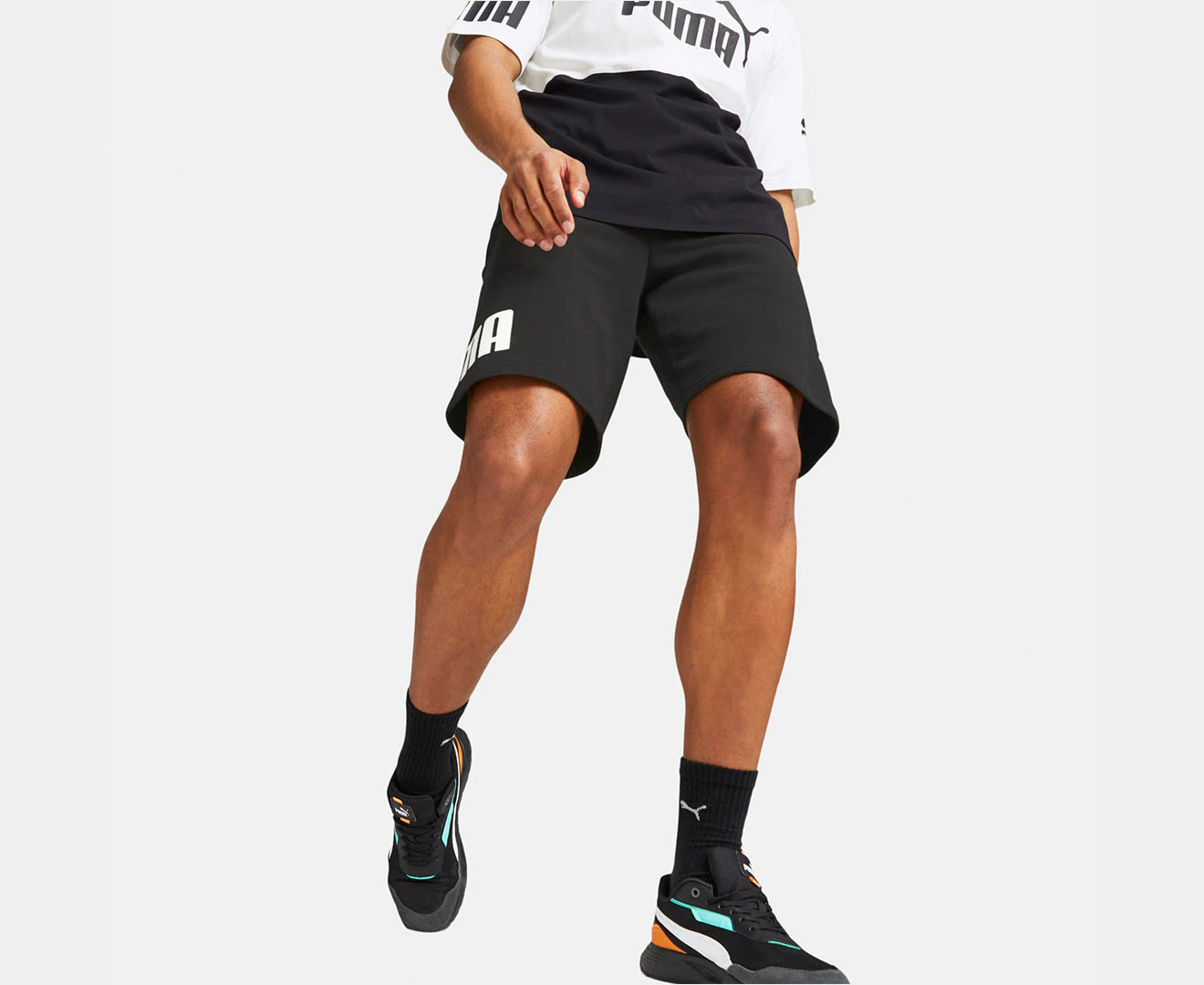 Puma Men's Power 9" Shorts - Puma Black