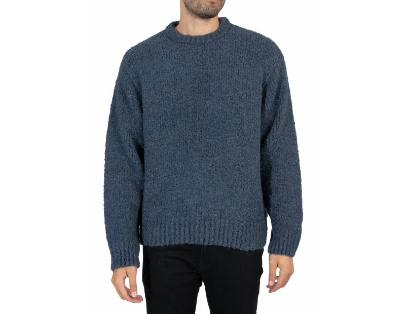 Edwin Men's Dun Textured Knit - Blue