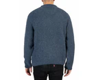 Edwin Men's Dun Textured Knit - Blue