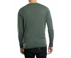 John Smedley Men's Marcus Crew Neck Knit - Green