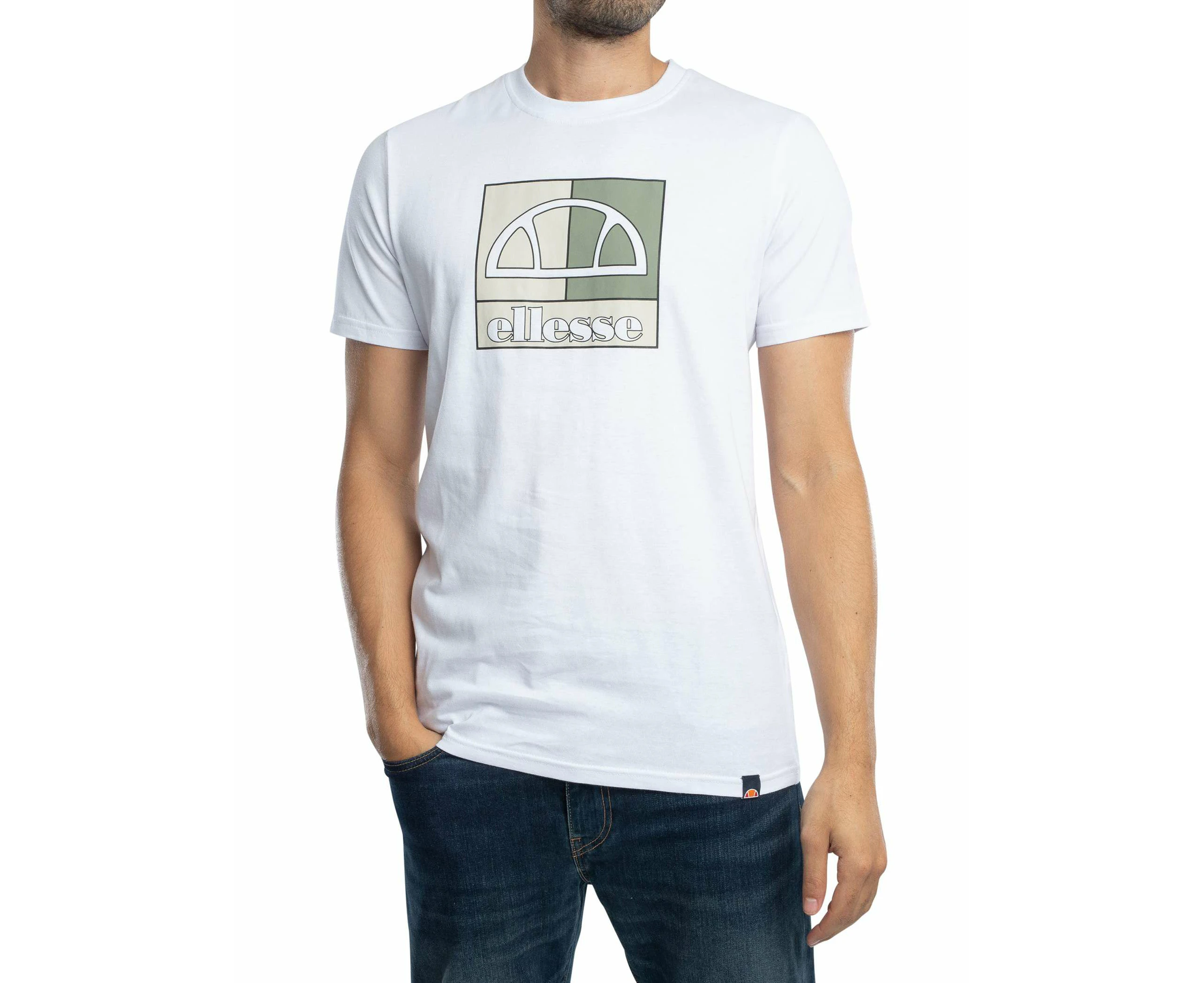 Ellesse Men's Leondino T-Shirt - White