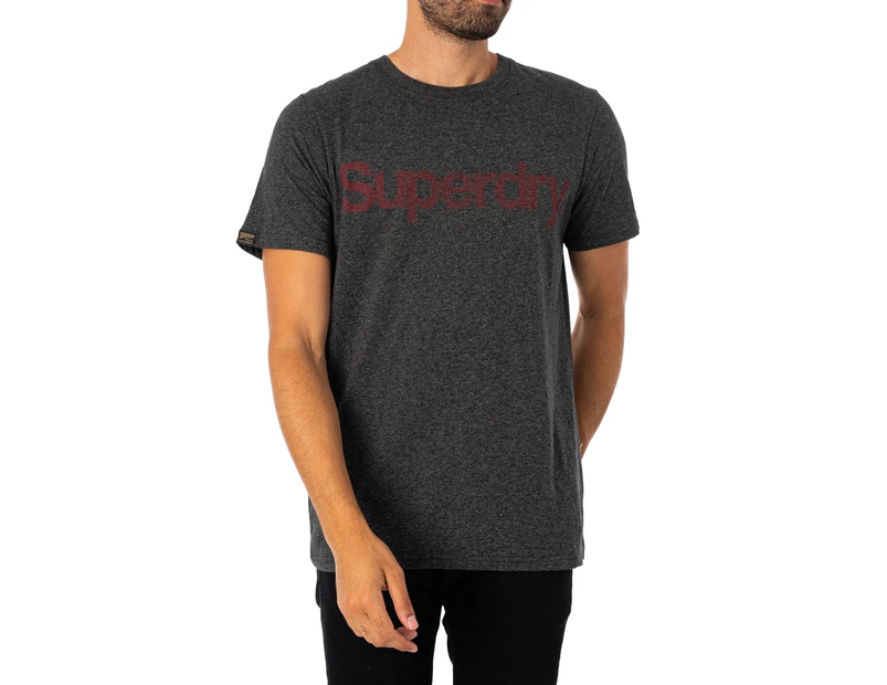 Superdry Men's Classic Core Logo T-Shirt - Black