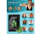 Vivva Wax Warmer Hair Removal Waxing Kit with Hard Wax Bean 600g Black Kit