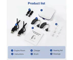 Hearing Aids for Seniors, Rechargeable with Noise Cancelling,Digital Hearing Amplifier for Hearing Loss, Invisible Hearing Aid,Hearing Devices Assist