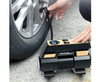 12v 200psi Automatic Tire Inflator Electric Car Air Pump Compressor Portable Digital - Meter Display