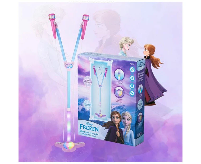 Disney Frozen Bluetooth Karaoke Double Mic Stand