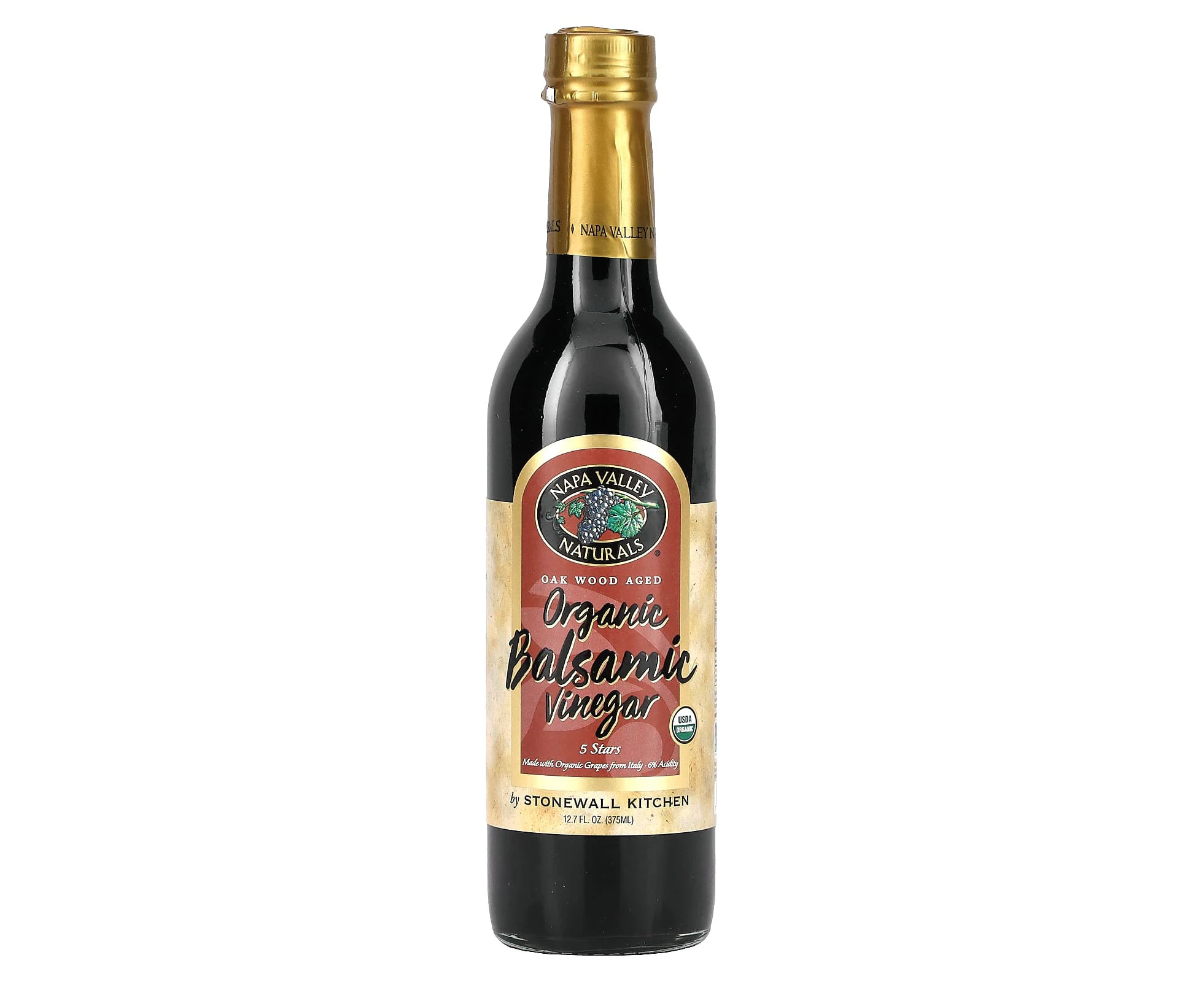 Napa Valley Naturals, Organic Balsamic Vinegar, 12.7 fl oz (375 ml)