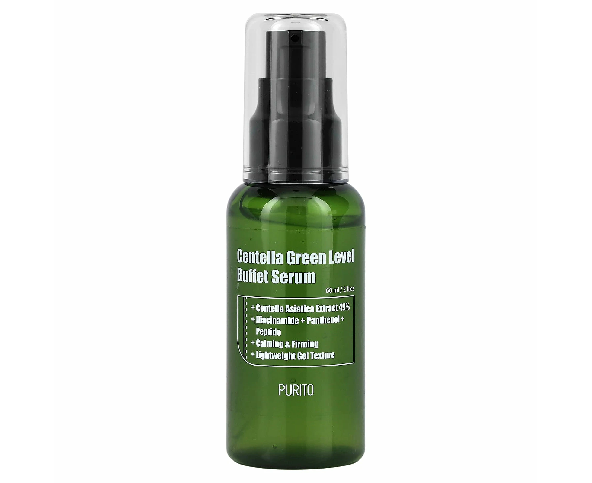 Purito, Centella Green Level Buffet Serum, 2 fl oz (60 ml)