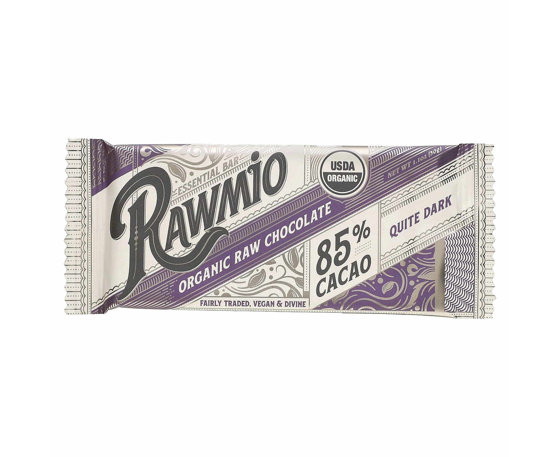 Rawmio, Essential Bar, Organic Raw Chocolate, 85% Cacao, Quite Dark, 1.1 oz (30 g)