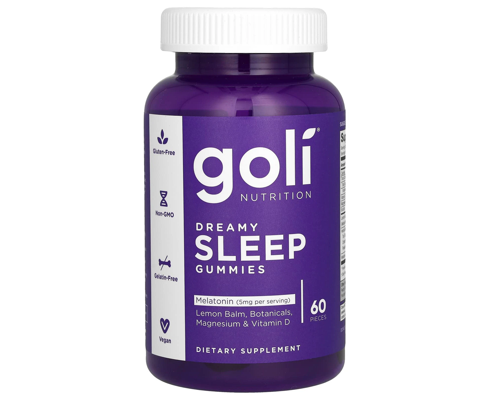 Goli Nutrition, Dreamy Sleep Gummies, 60 Gummies