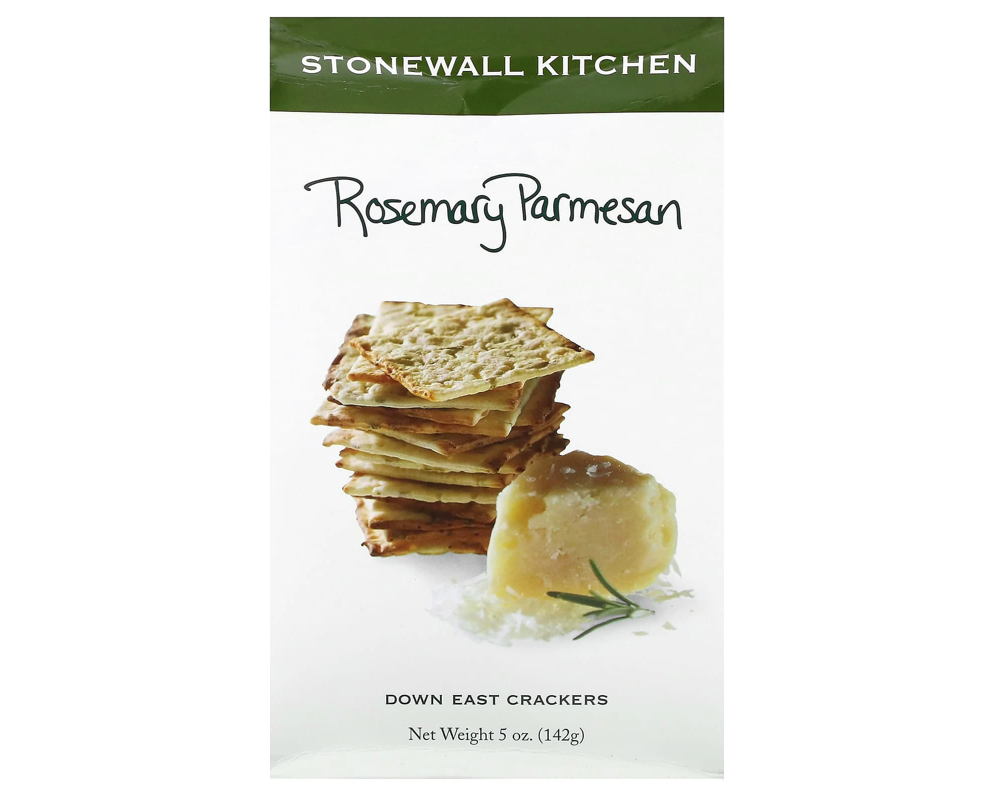 Stonewall Kitchen, Down East Crackers, Rosemary Parmesan, 5 oz (142 g)