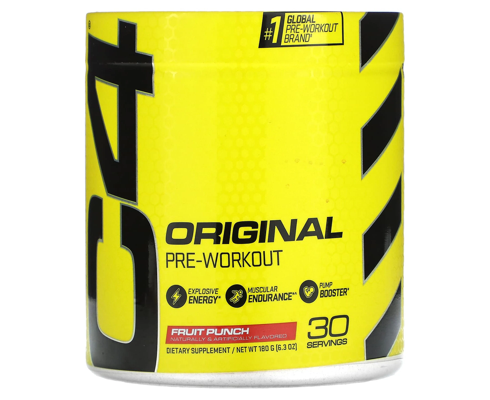 Cellucor, C4 Original, Pre-Workout, Fruit Punch, 6.3 oz (180 g)