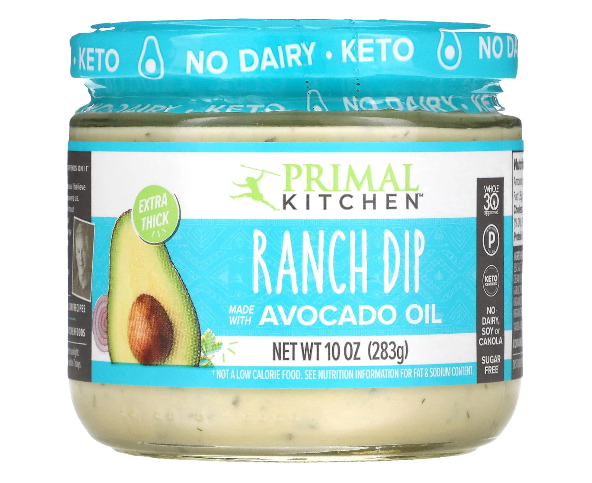 Primal Kitchen, Ranch Dip, 10 oz (283 g)