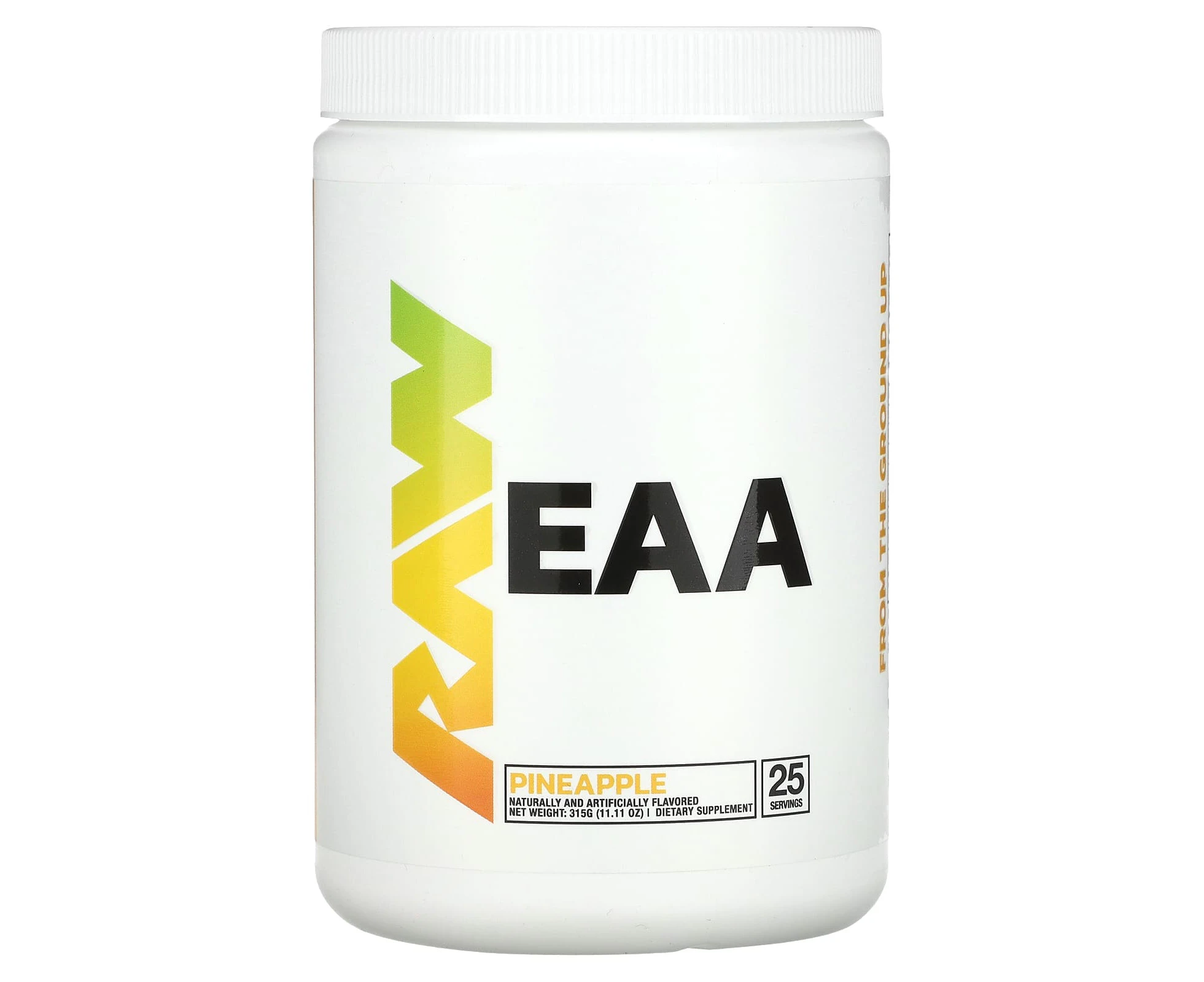 Raw Nutrition, EAA, Pineapple , 11.11 oz (315 g)