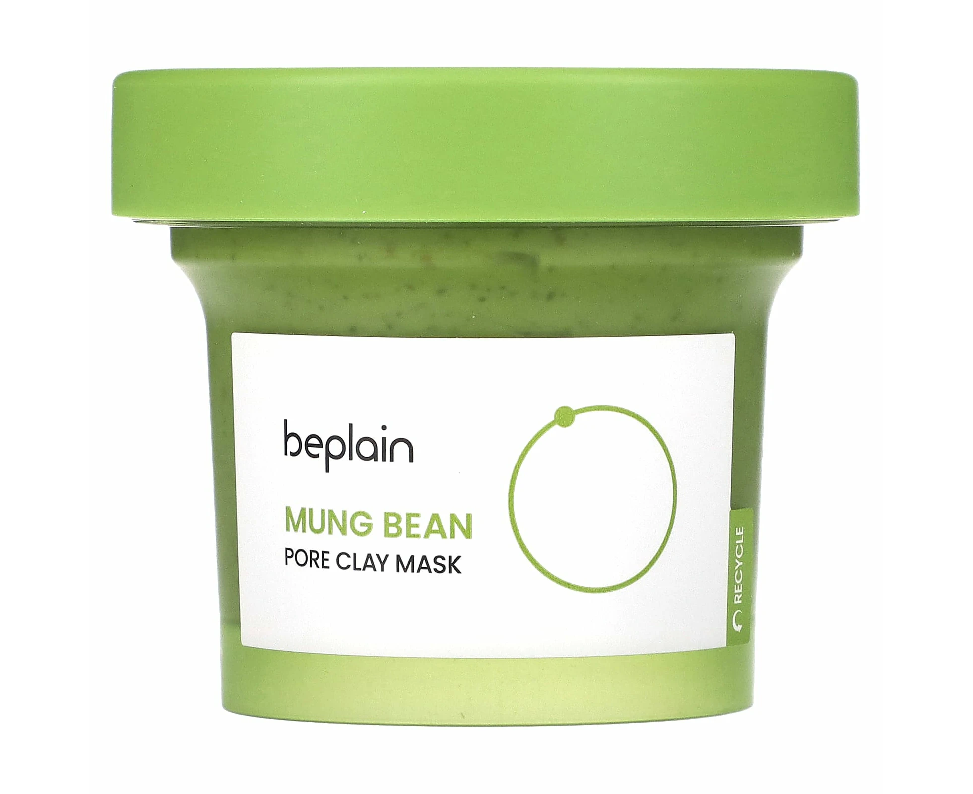 Beplain, Mung Bean, Pore Clay Beauty Mask, 4.05 fl oz (120 ml)