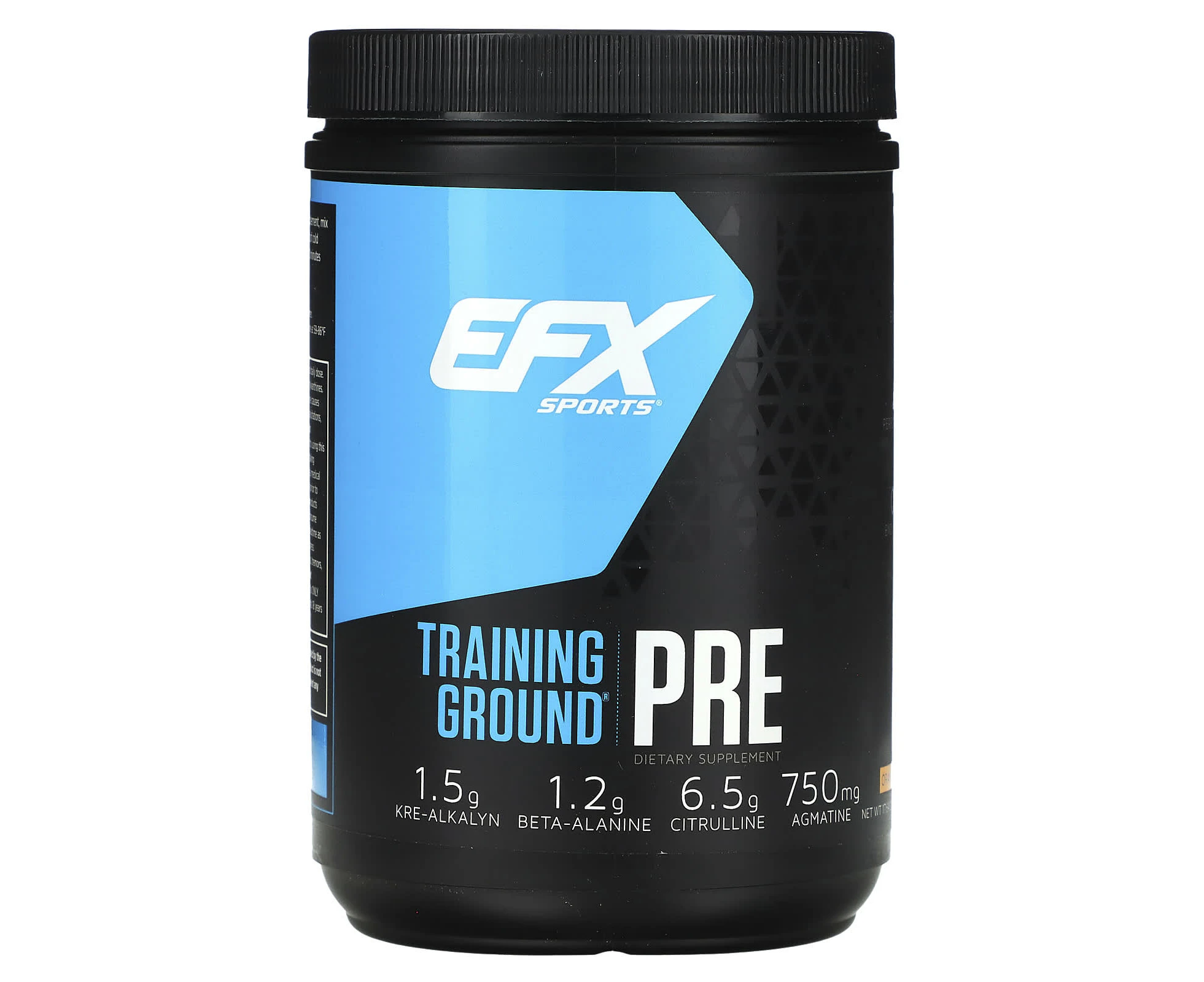 EFX Sports, Training Ground, PRE, Orange Mango, 1 lb 1.64 oz (500 g)