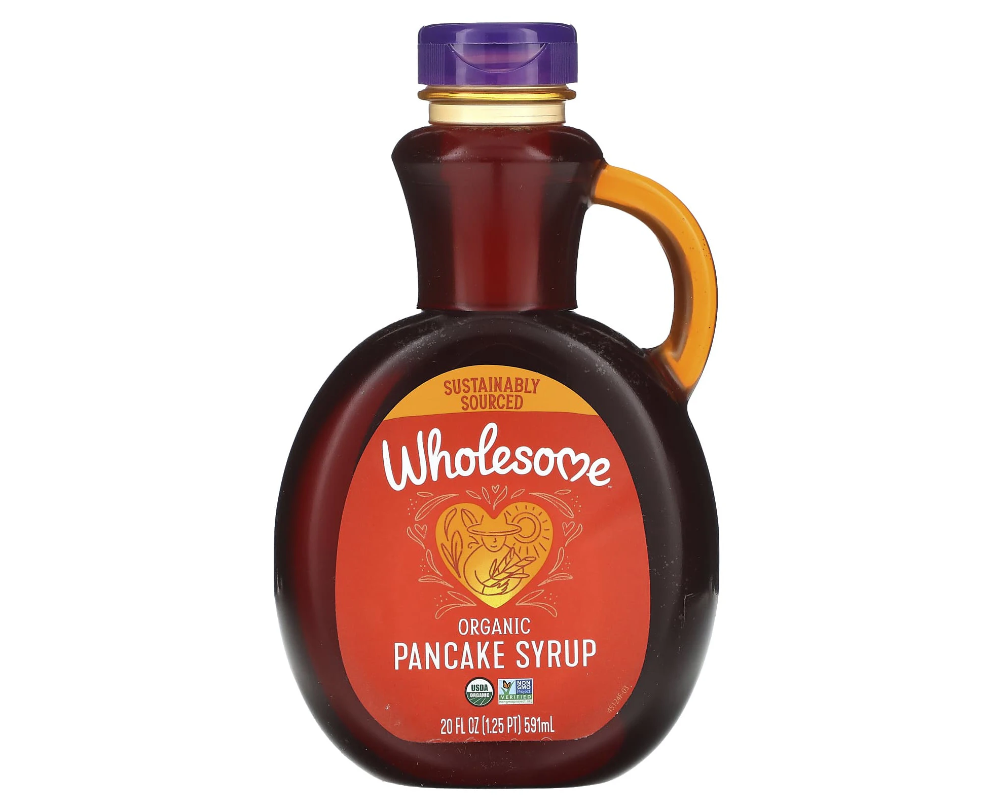 Wholesome Sweeteners, Organic Pancake Syrup, 20 fl oz (591 ml)