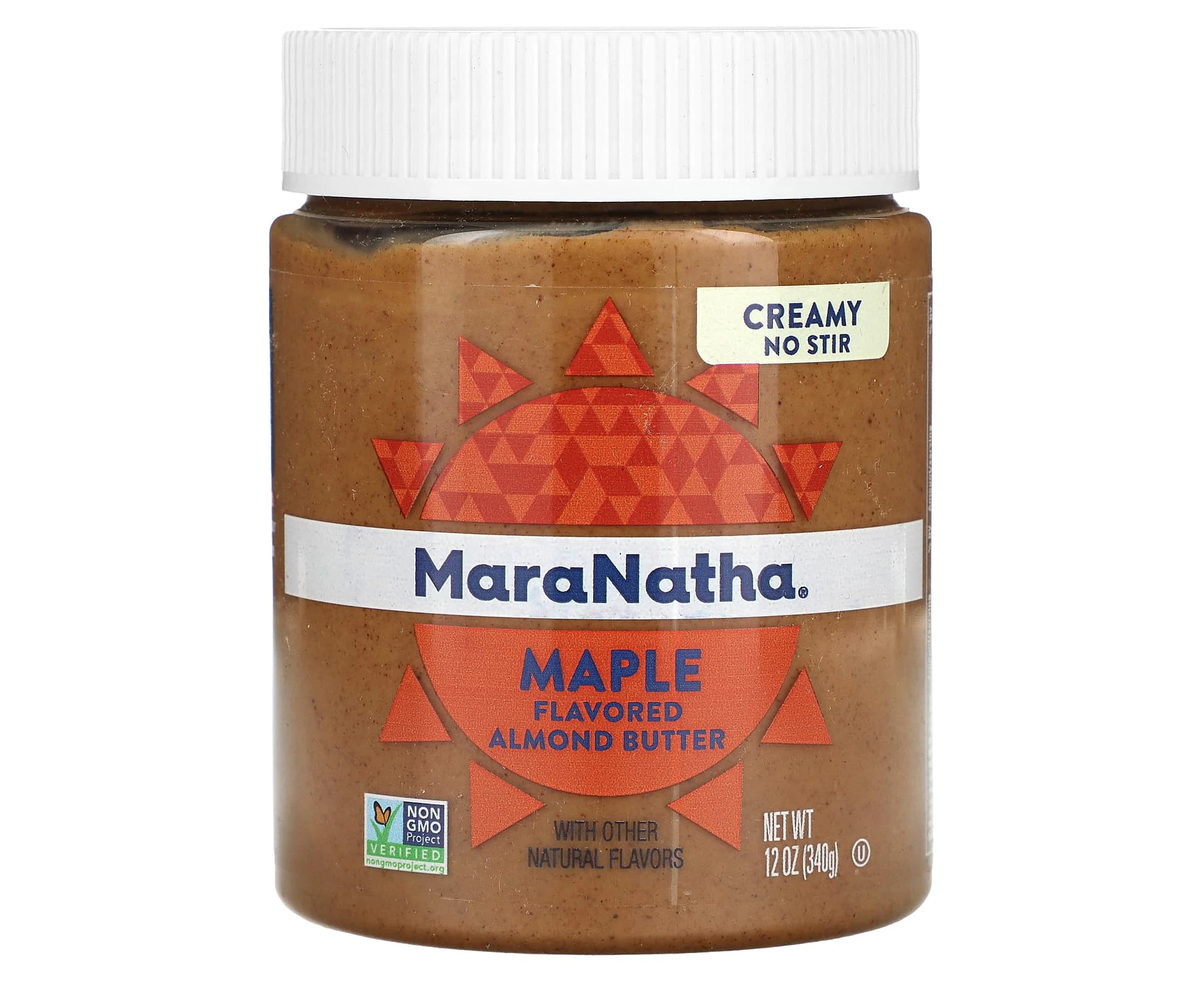 MaraNatha, Almond Butter, Creamy, Maple, 12 oz (340 g)