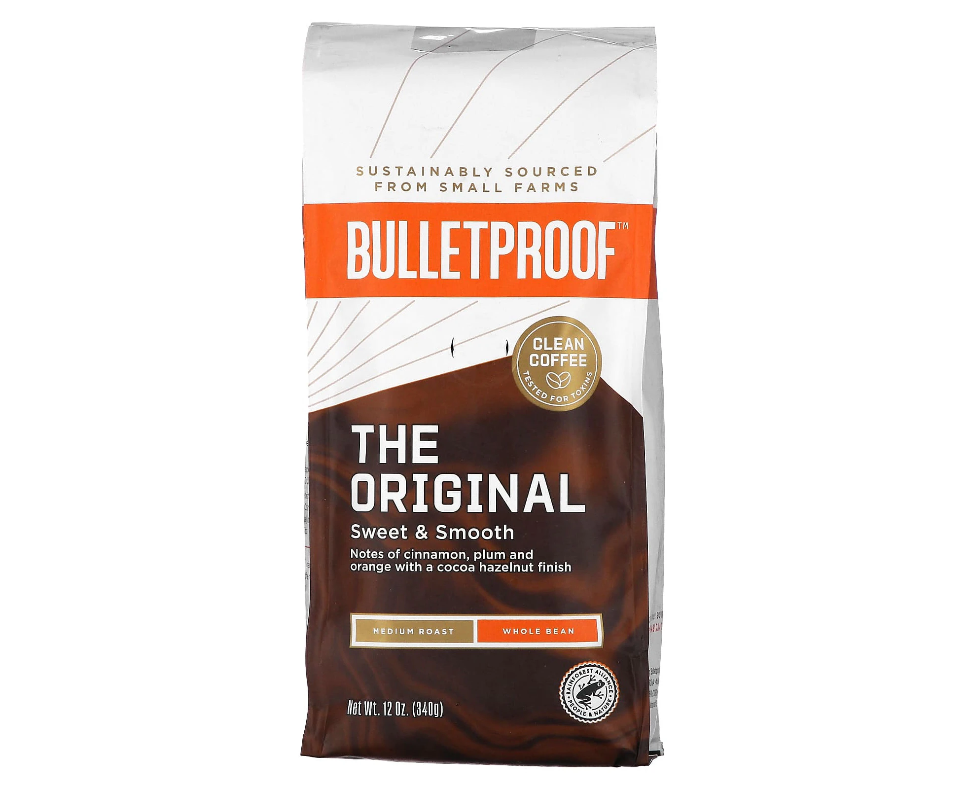 BulletProof, Coffee, The Original, Whole Bean,  Medium Roast, 12 oz (340 g)