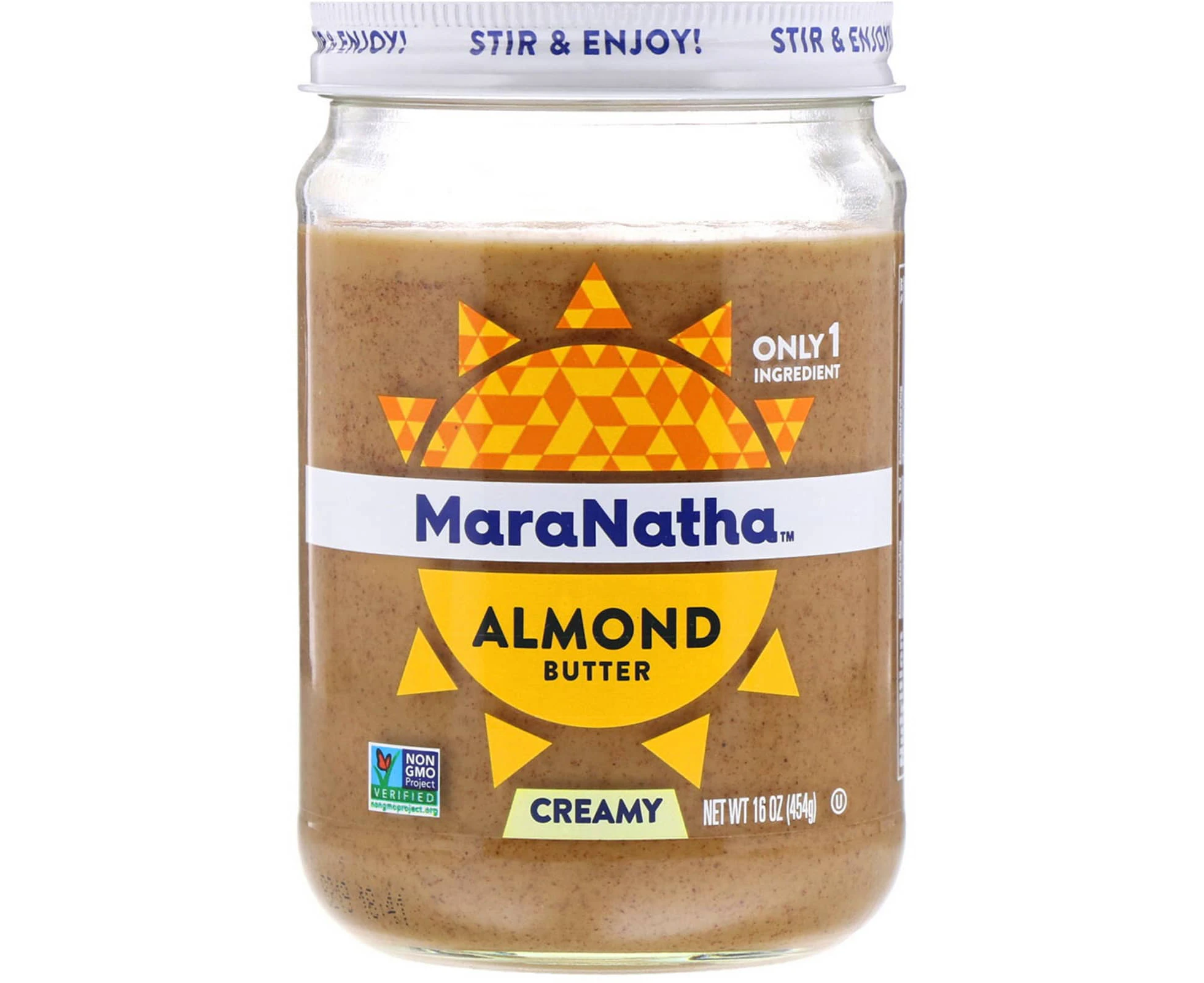 MaraNatha, Almond Butter, Creamy, 16 oz (454 g)