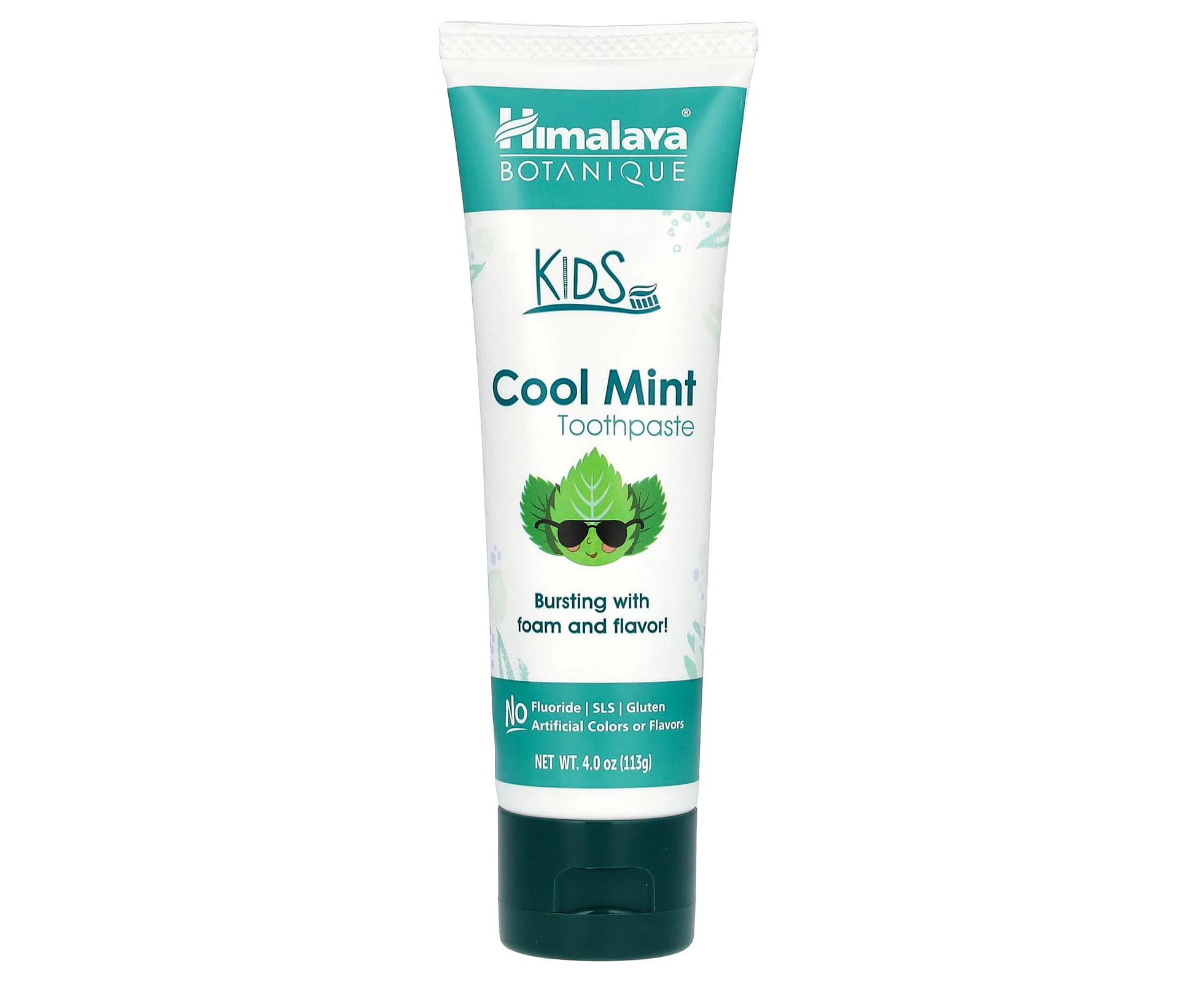 Himalaya, Botanique, Kids Toothpaste, Cool Mint, 4 oz (113 g)