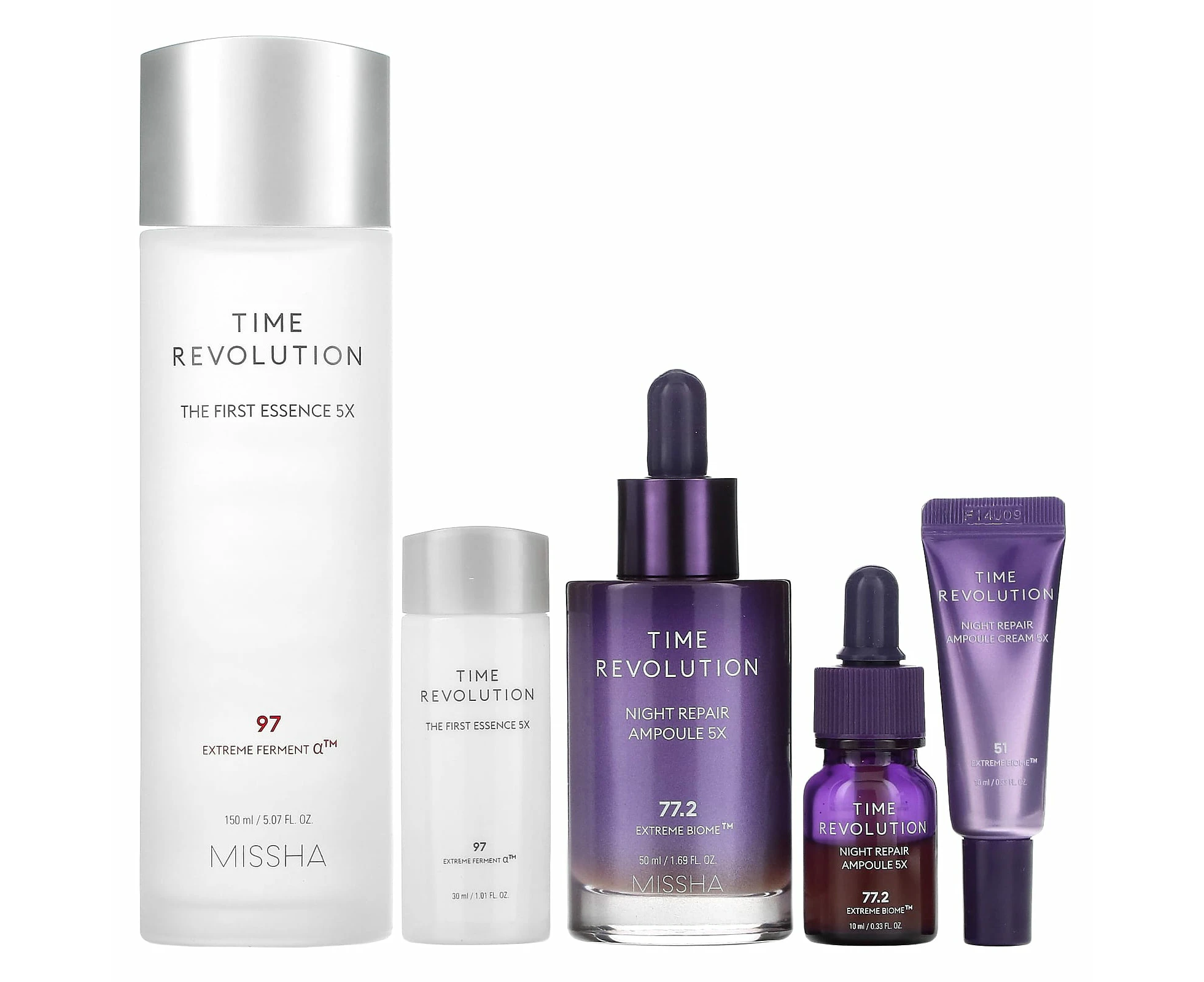 Missha, The Revolution Best Seller Set 5X, 5 Piece Set