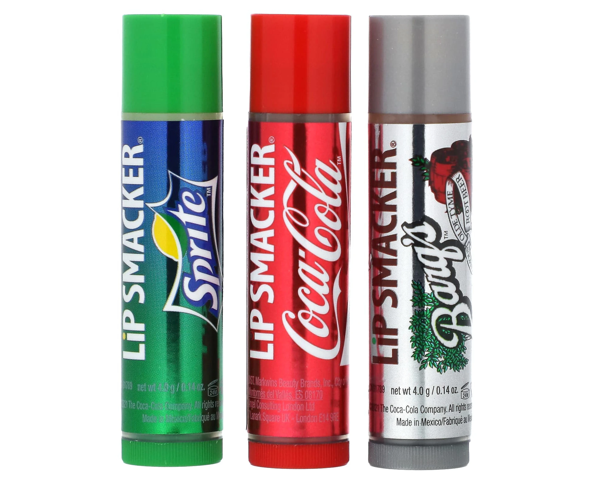 Lip Smacker, Coca Cola, Lip Balm, Trio Pack  , 3 Pack, 0.14 oz (4 g) Each