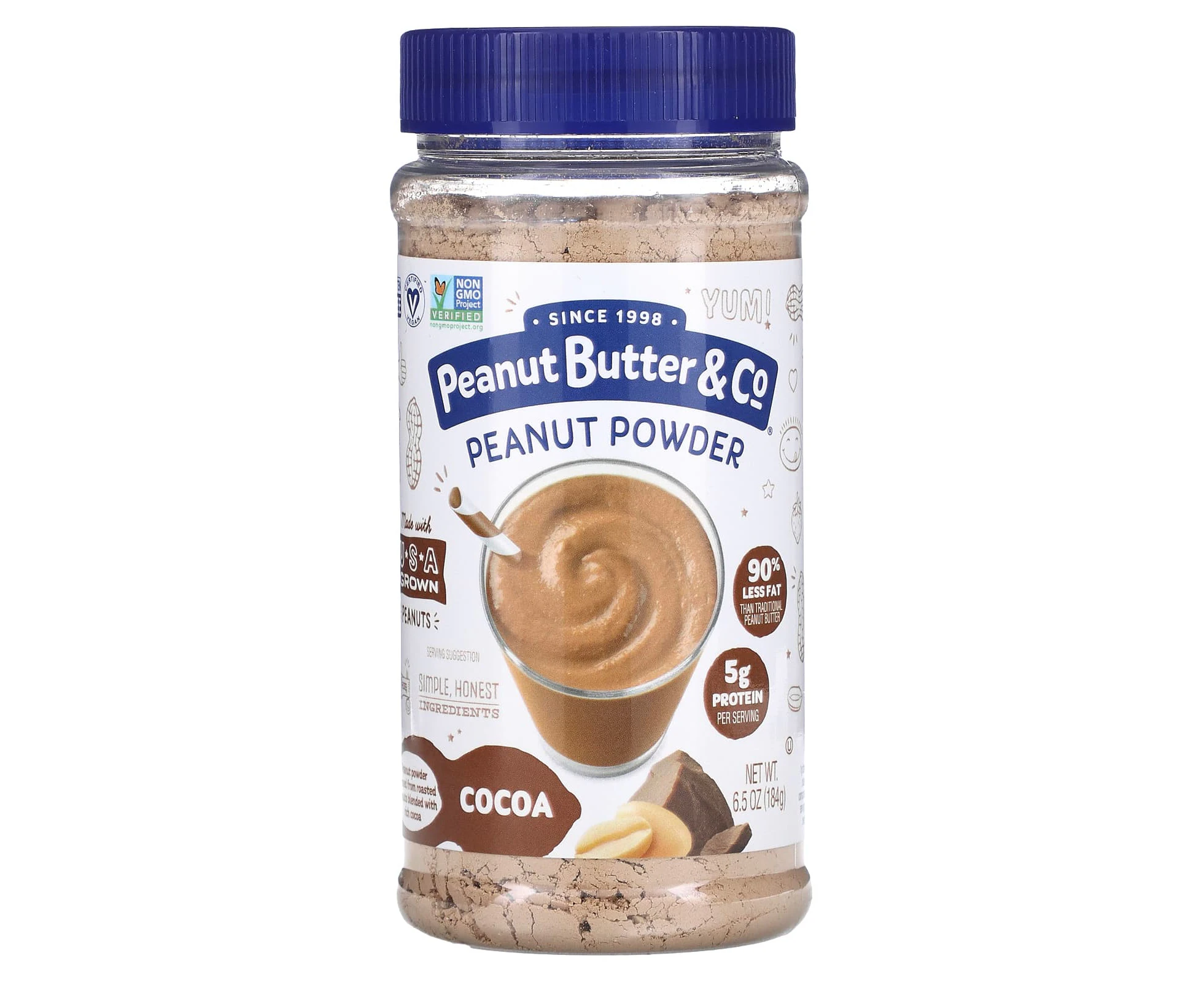 Peanut Butter & Co., Peanut Powder, 6.5 oz (184 g)