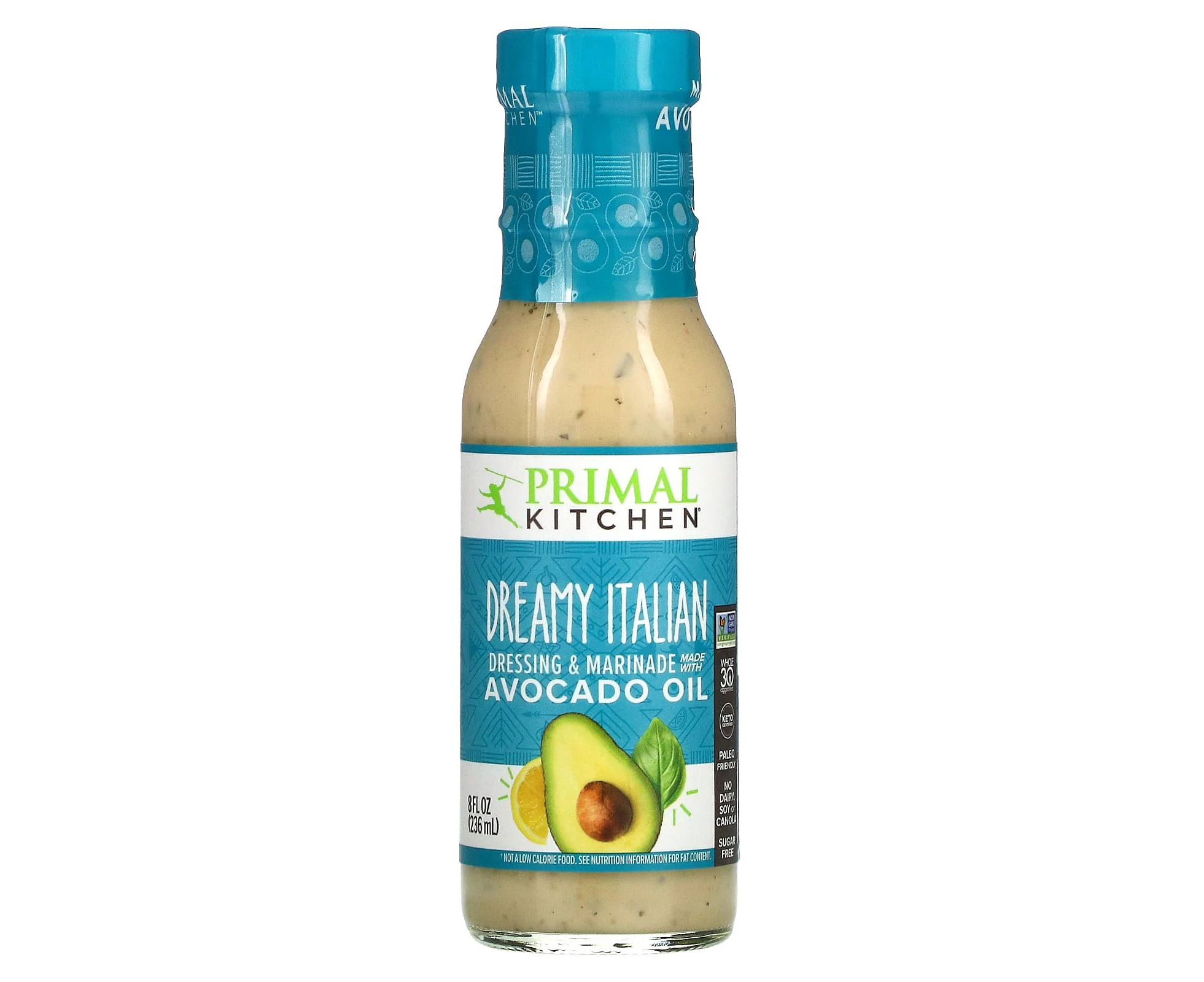 Primal Kitchen, Dressing & Marinade Made with Avocado Oil, Dreamy Italian, 8 fl oz (236 ml)