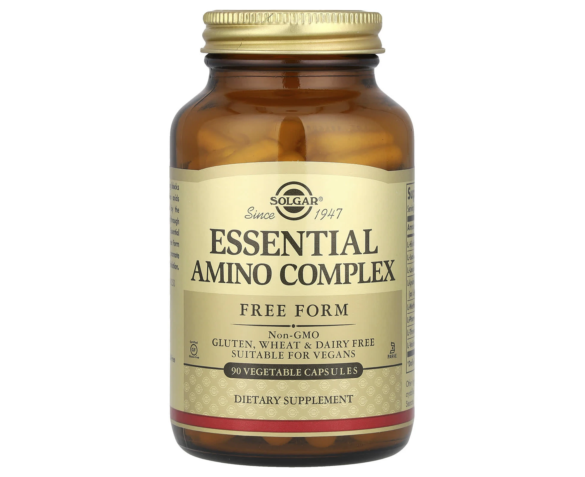 Solgar, Essential  Amino Complex, 90 Vegetable Capsules