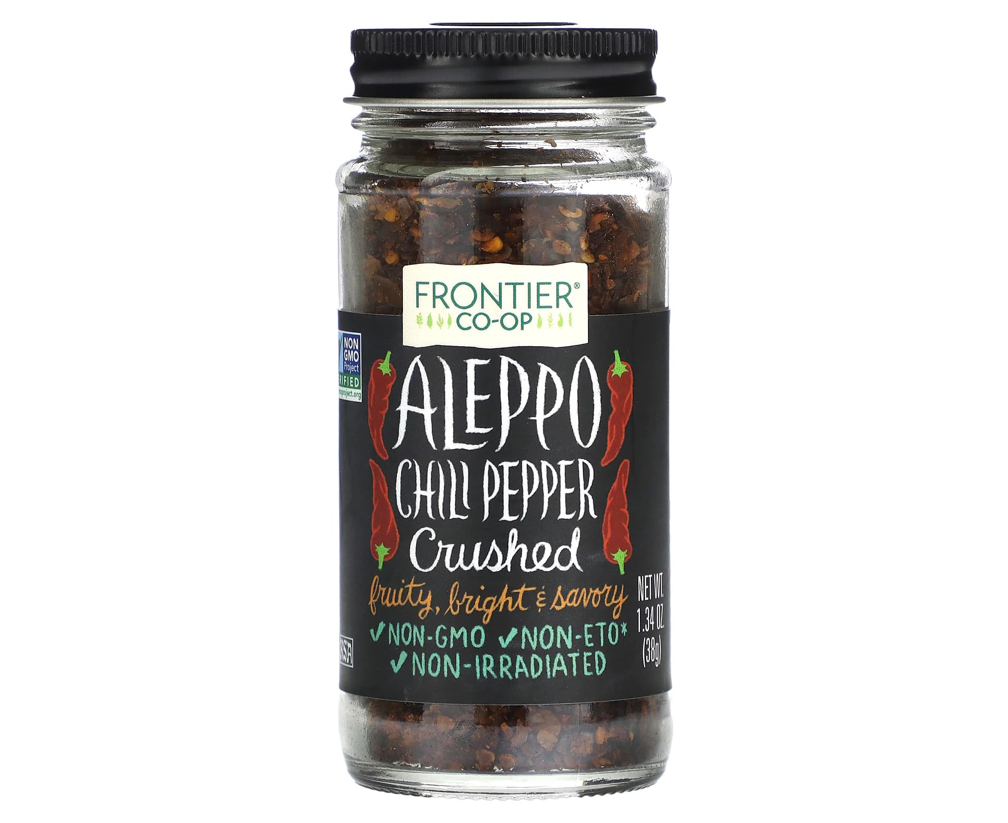 Frontier Co-op, Crushed Aleppo Chili Pepper, 1.34 oz (38 g)